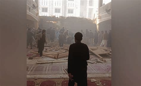 25 killed, 120 injured in suicide blast at mosque in high-security zone ...