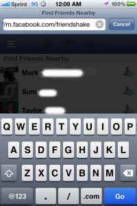 Find Friends Nearby: Facebook makes it easier to find friends