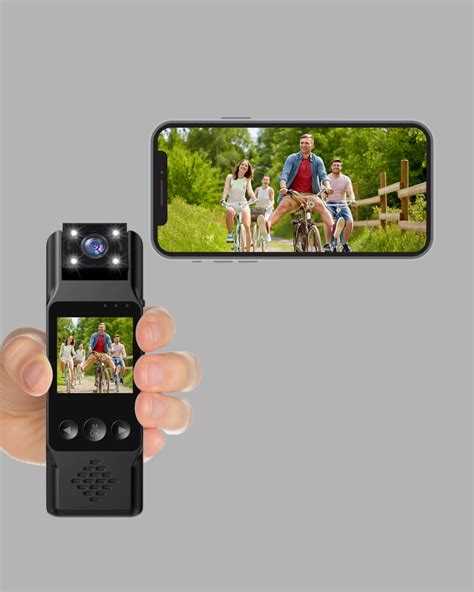 180 Derece Dönebilen Mini Kamera Full HD TFT Ekran Hareket Sensörlü ...