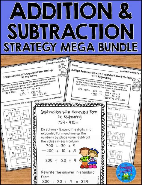 Image result for Expanded Form Subtraction Strategy