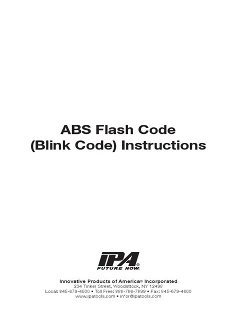 Image result for Activating ABS No Code