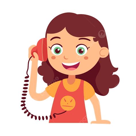 Girl Speaking Clipart