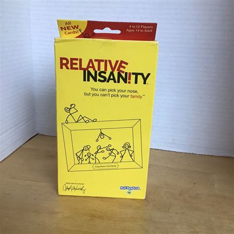 Relative Insanity Party Game by Jeff Foxworthy, New, Sealed 93514074575 ...