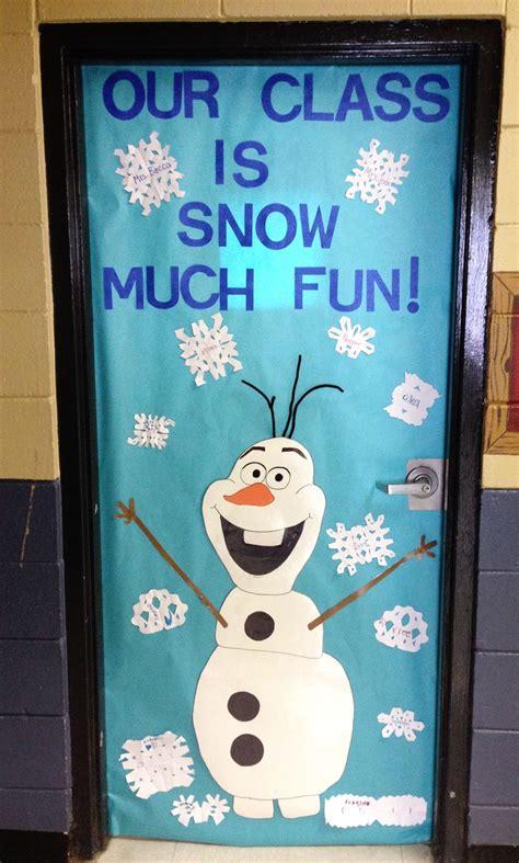 60 amazing classroom doors for winter and the holidays – Artofit