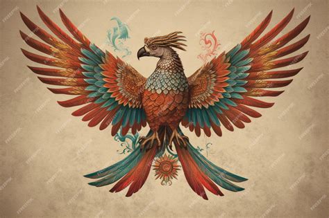 Premium AI Image | National bird of Mexico