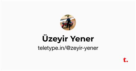 Üzeyir Yener — Teletype