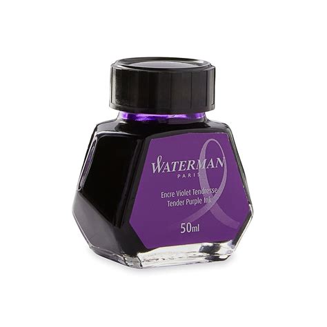 Waterman Ink for Fountain Pens, 50 ml, Tender Purple (S0110750 ...