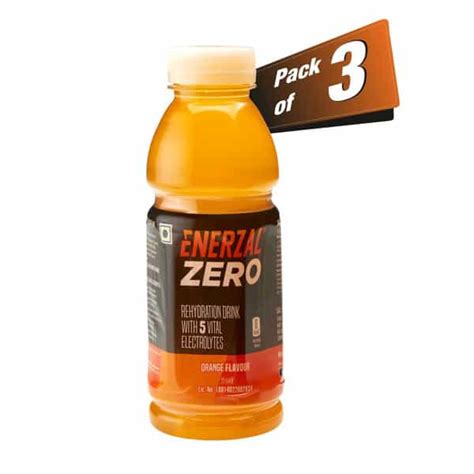 Buy ENERZAL ZERO ENERGY DRINK LIQUID 400 ML WITH ZERO CALORIE NO ...