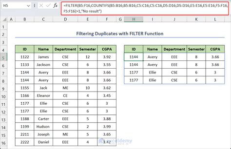 Image result for How TM Use the Filter Function in Excel
