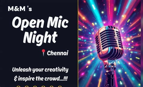 Open Mic Night in Chennai by Music and Mayhem: 16th November, Dance and ...