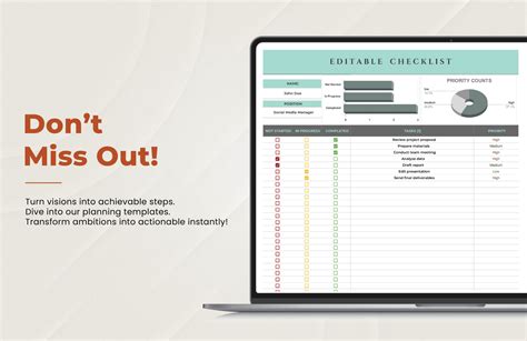 Checklist Layout Template 的图像结果