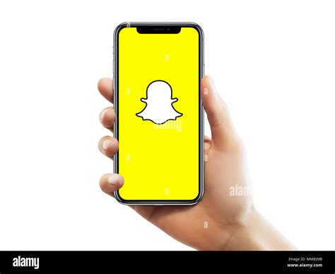 Snapchat logo Cut Out Stock Images & Pictures - Alamy