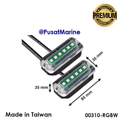 Lampu Kapal Bawah Air Underwater Light RGBW LT.PLASTIC 00310-RGBW ...