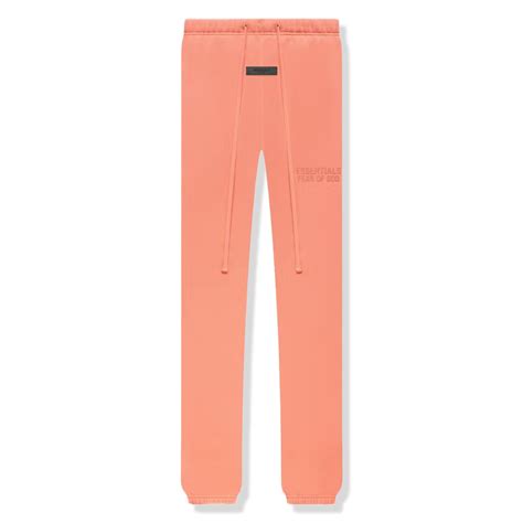 Fear Of God Essentials Coral Sweatpants (FW22) | Crepslocker