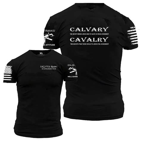 CALVARY Vs. CAVALRY, Enlisted Ranks Graphic T-SHIRT - Etsy | Shirts ...