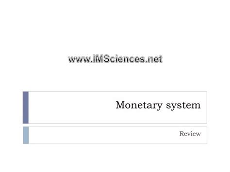 Image result for Monetary System