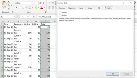 How to Lock Formulas in Excel 的图像结果