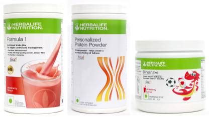 Herbalife Nutrition Formula 1 Shake Mix Strawberry Flavor+Protein ...