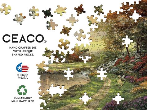 Buy Ceaco - Thomas Kinkade - Chapel of Reflection - 1000 Piece Jigsaw ...