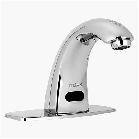Hindware F240001CP Sensor Pillar Tap for Wash Basin, Brass with Chrome ...