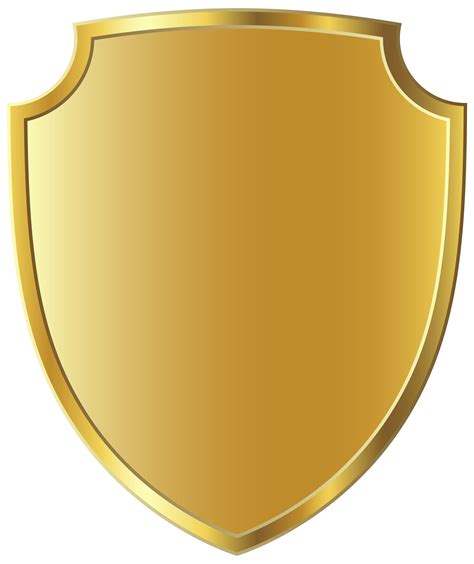 Blank Heraldry Shield Clip Art