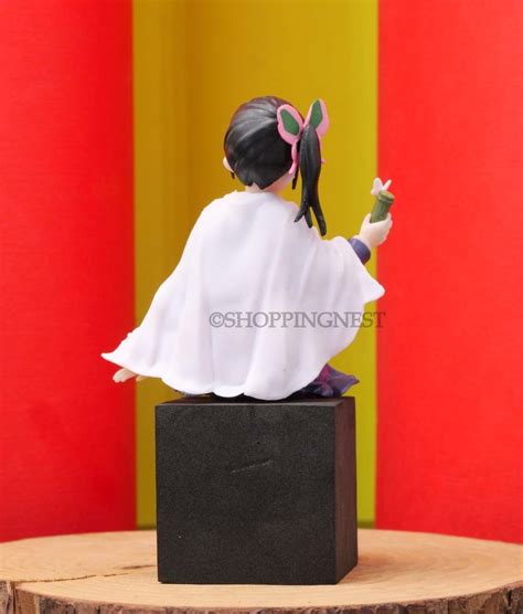 Demon Slayer Kanao Tsuyuri Perching Sitting Eating Action Figure | 13.