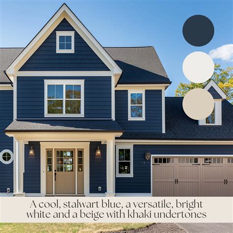 Navy Blue House Paint Colors
