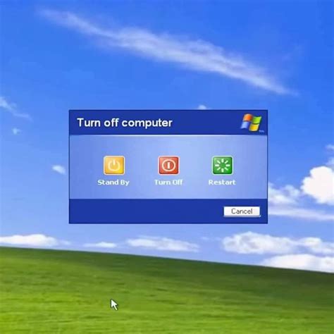 Image result for Windows XP Computer Shut Down