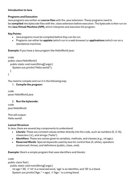 Image result for Java Lecture 1