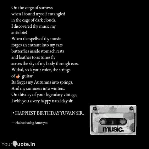 Best yuvanshankarraja Quotes, Status, Shayari, Poetry & Thoughts ...