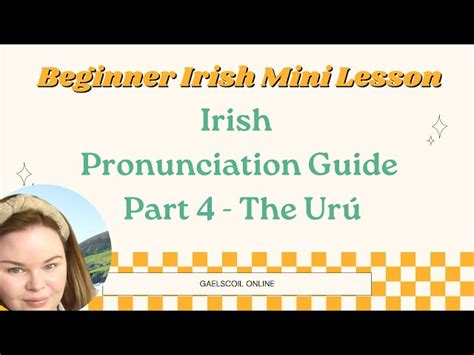 Image result for Irish Language with Pronunciation Guide
