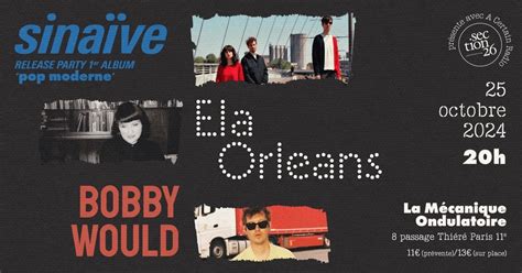 SECTION 26 PRÉSENTE RELEASE PARTY SINAÏVE ELA ORLEANS BOBBY WOULD 25/10 ...