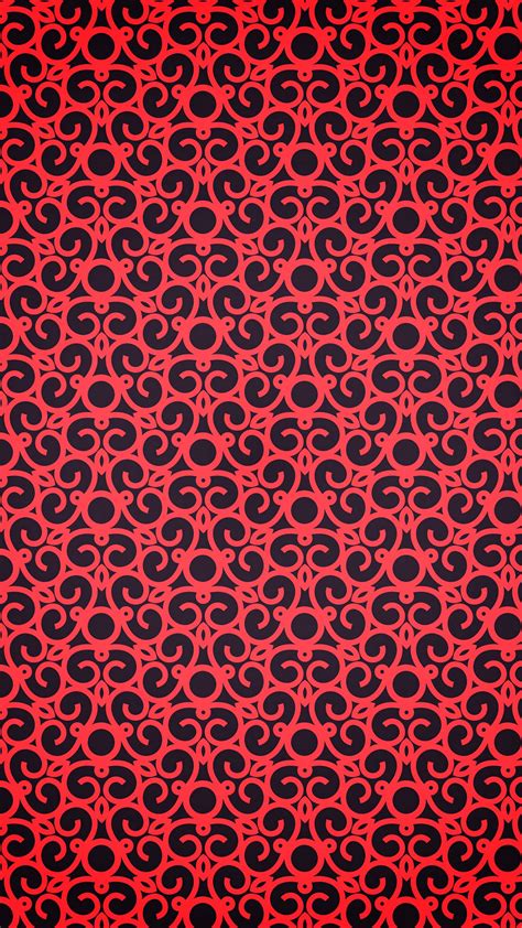 Download wallpaper 1350x2400 texture, patterns, red, black, spun iphone ...