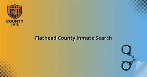 Flathead County Inmate Search