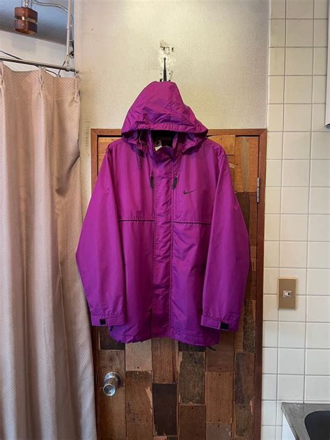 “NIKE" 90's〜00's purple polyester 2way jacket | LAUGH