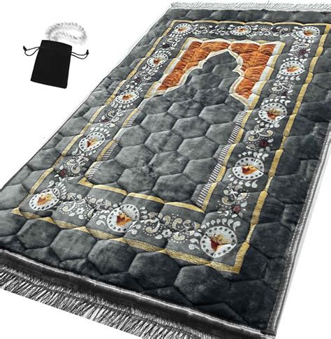 Amazon.com: Prayer Rug Muslim Mat Islamic - Padded Very Thick Prayer ...