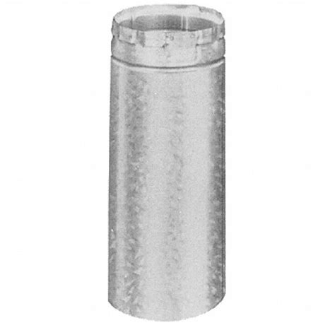 8 in Duct, 1 ft Lg, Gas Vent Pipe - 33Z037|8R12A - Grainger
