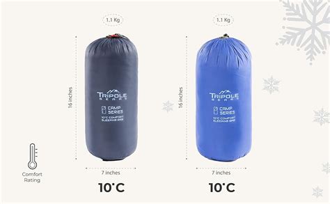 Buy Tripole Camp Series Envelope Sleeping Bag for Camping and Hiking ...