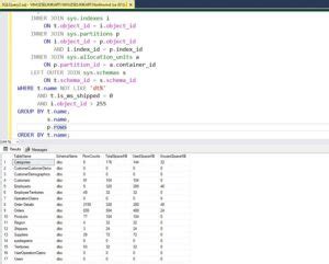 Image result for How to Check Physical Model Table in SQL Server