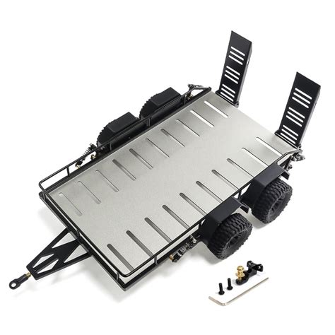 Remote Control Crawlers Car Trailer Set Detachable 1/18 Car Ramp Parts ...