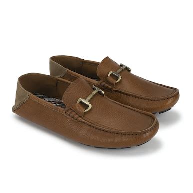 Buy Men Brown Loafers Online at The Collective - 614885