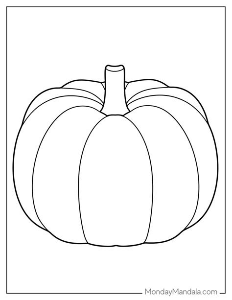 60 Pumpkin Coloring Pages (Free PDF Printables)