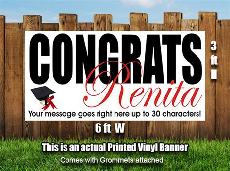 Image result for Vinyl Graduation Banner