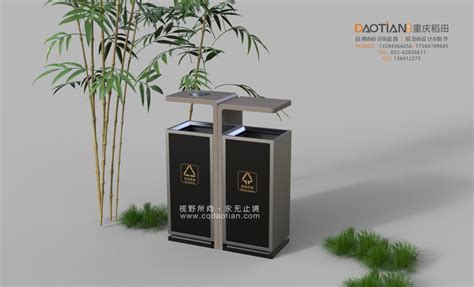 玻璃钢垃圾桶HZFY-BLG08_北京汇众丰源【官网】