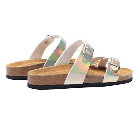 Valentina Women's Multi-Strap Sandals (Pearl)