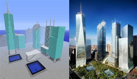 Image result for One World Trade Center Minecraft Tutorial
