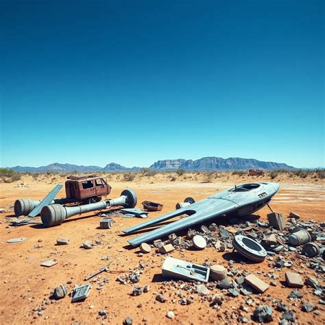 Exploring the Roswell Incident: Crash Site Revelations : MysteryLores