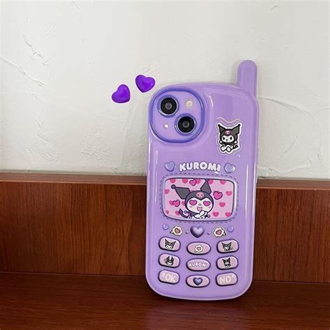 Cute Purple Kuromi Phone Case