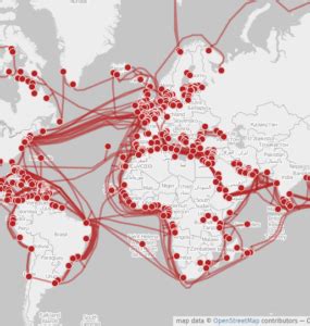 Internet Backbone Map 的图像结果