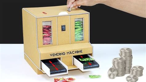 Image result for How to Make Candy Machine Using Cardboard